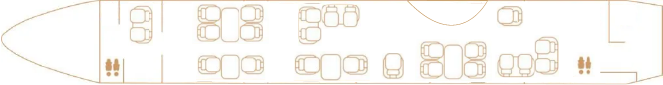 Boeing 767-300 day Config