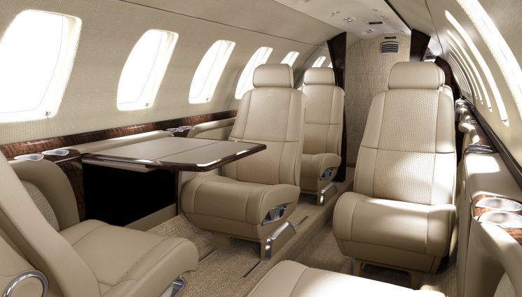 Cessna CJ3 Interior