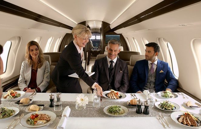 Global7500 Dining room